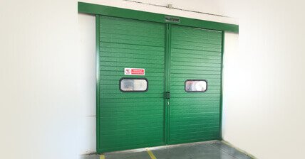 Industrial Door Systems Motorised Rolling Shutters Entrance